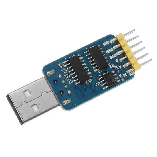 6 In 1 CP2102 USB To TTL 485 232 Converter 3.3V / 5V Compatible Six Multifunction Serial Module 6 In 1 CP2102 USB To TTL 485 232 Converter 3.3V / 5V Compatible Six Multifunction Serial Module