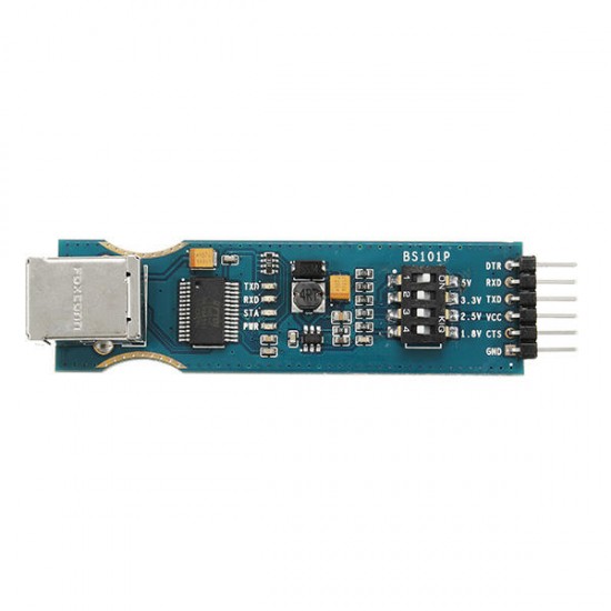 BS101P FT232RL Module USB Serial Port UART 1.8v 2.5v 3.3v 5v 4in1 BS101P FT232RL Module USB Serial Port UART 1.8v 2.5v 3.3v 5v 4in1