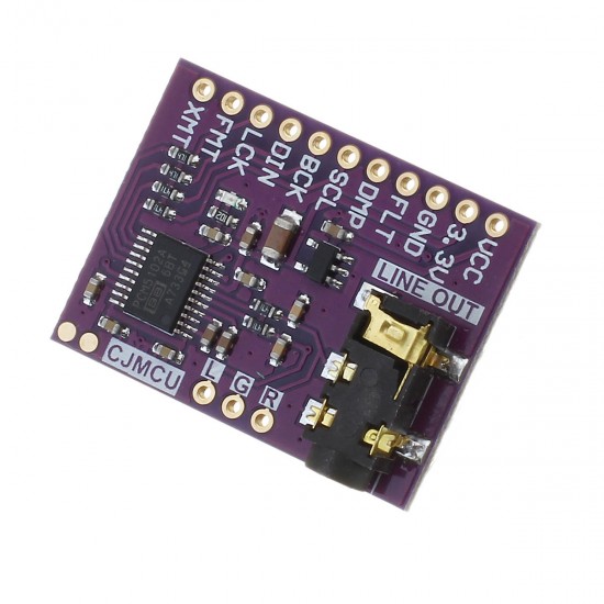 CJMCU-5102 PCM5102A Stereo DAC Digital To Analog Converter PLL Voice Module CJMCU-5102 PCM5102A Stereo DAC Digital To Analog Converter PLL Voice Module