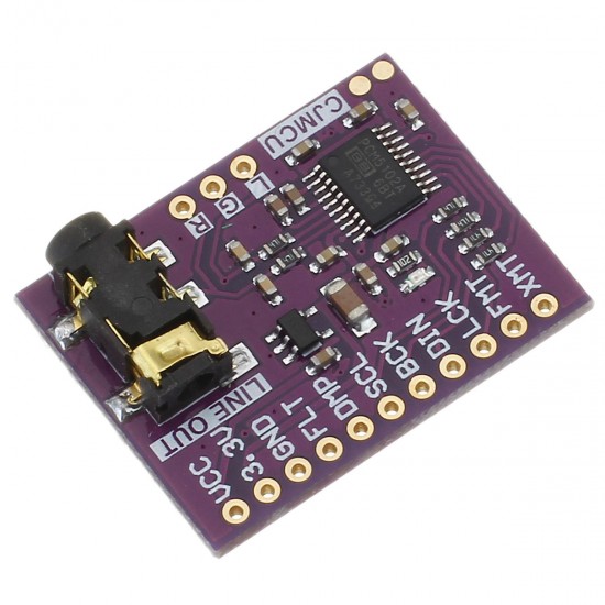 CJMCU-5102 PCM5102A Stereo DAC Digital To Analog Converter PLL Voice Module CJMCU-5102 PCM5102A Stereo DAC Digital To Analog Converter PLL Voice Module