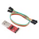 CTS DTR USB Adapter Pro Mini Download cable USB to RS232 TTL Serial Ports CH340 Replace FT232 CP2102 PL2303 UART TB196