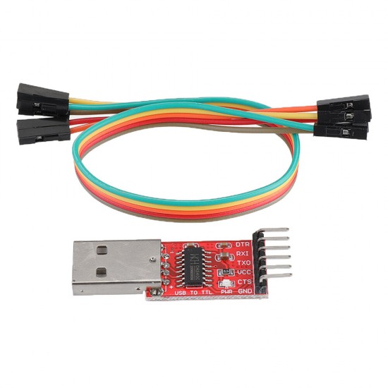 CTS DTR USB Adapter Pro Mini Download cable USB to RS232 TTL Serial Ports CH340 Replace FT232 CP2102 PL2303 UART TB196 CTS DTR USB Adapter Pro Mini Download cable USB to RS232 TTL Serial Ports CH340 Replace FT232 CP2102 PL2303 UART TB196