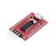 FT232RL FT232 RS232 Micro USB to TTL 3.3V 5.5V Serial Adapter Module Download Cable for Mini Port FT232RL FT232 RS232 Micro USB to TTL 3.3V 5.5V Serial Adapter Module Download Cable for Mini Port