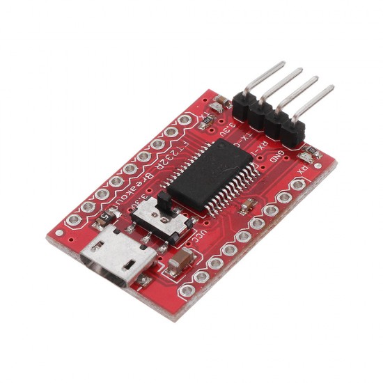FT232RL FT232 RS232 Micro USB to TTL 3.3V 5.5V Serial Adapter Module Download Cable for Mini Port FT232RL FT232 RS232 Micro USB to TTL 3.3V 5.5V Serial Adapter Module Download Cable for Mini Port