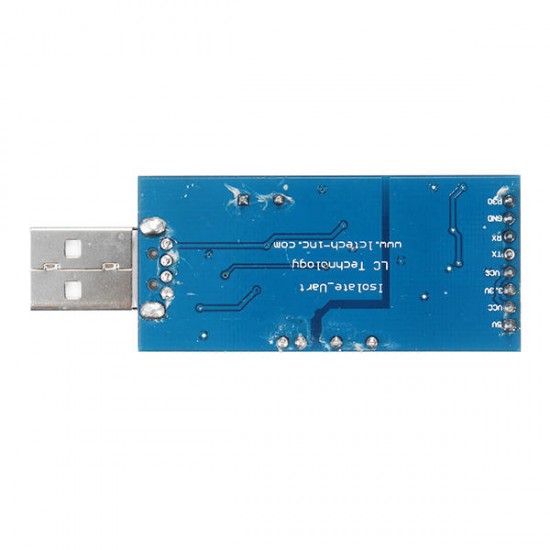 High-speed Isolation USB To TTL Serial Module Power Isolation Optocoupler Isolation 3.3V 5V TTL Output CH340 Module