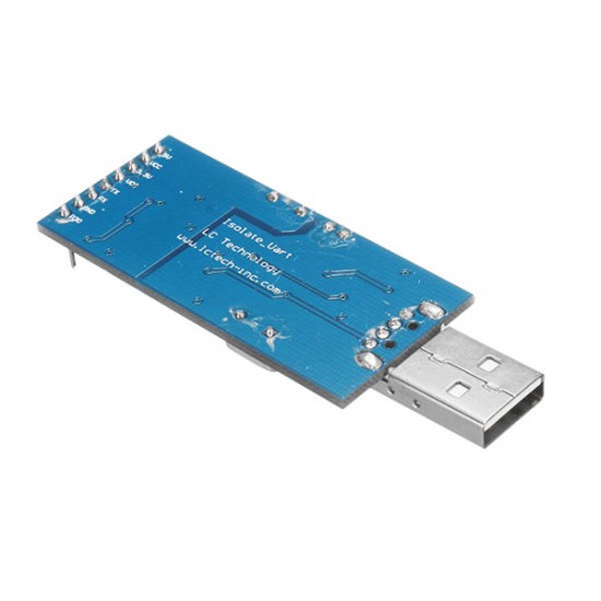 High-speed Isolation USB To TTL Serial Module Power Isolation Optocoupler Isolation 3.3V 5V TTL Output CH340 Module