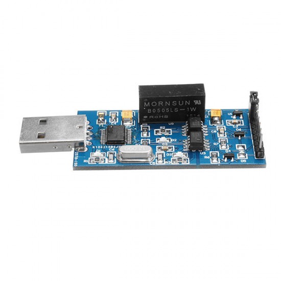 High-speed Isolation USB To TTL Serial Module Power Isolation Optocoupler Isolation 3.3V 5V TTL Output CH340 Module