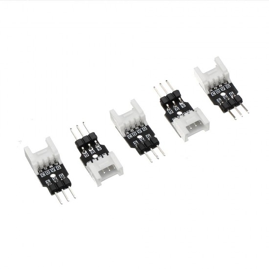 5pcs Grove to Servo Connector Expansion Board Female Adapter for RGB LED strip Extension
