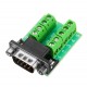 Male Head RS232 Turn Terminal Serial Port Adapter DB9 Terminal Connector