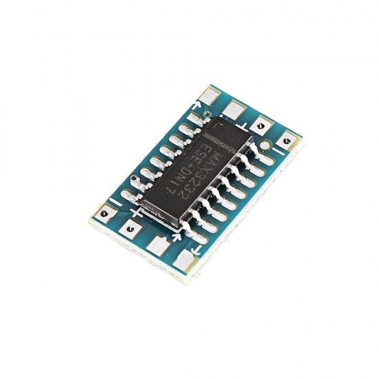 Mini RS232 to TTL Converter Module Board Adapter MAX3232 120kbps 3-5V Serial Port