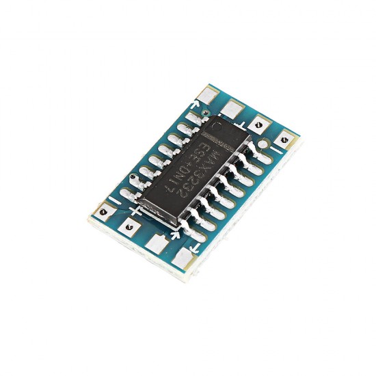 Mini RS232 to TTL Converter Module Board Adapter MAX3232 120kbps 3-5V Serial Port Mini RS232 to TTL Converter Module Board Adapter MAX3232 120kbps 3-5V Serial Port