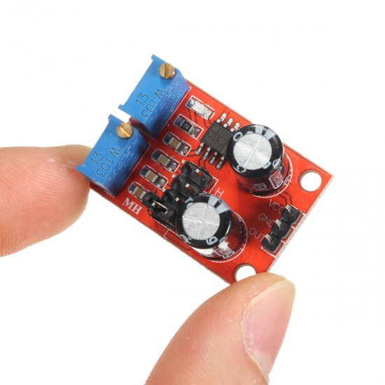 NE555 Pulse Frequency Duty Cycle Adjustable Module Square Wave Signal Generator NE555 Pulse Frequency Duty Cycle Adjustable Module Square Wave Signal Generator