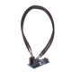 PC Case Internal 9 Pin USB 2.0 to Dual 9 Pin PCB Converter Double Chipset Enhanced Cable PC Case Internal 9 Pin USB 2.0 to Dual 9 Pin PCB Converter Double Chipset Enhanced Cable