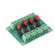 PC817 4 Channel Optocoupler Isolation Board Voltage Converter Adapter Module 3.6-30V Driver Photoelectric Isolated Module PC 817 PC817 4 Channel Optocoupler Isolation Board Voltage Converter Adapter Module 3.6-30V Driver Photoelectric Isolated Module PC 817