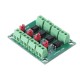PC817 4 Channel Optocoupler Isolation Board Voltage Converter Adapter Module 3.6-30V Driver Photoelectric Isolated Module PC 817 PC817 4 Channel Optocoupler Isolation Board Voltage Converter Adapter Module 3.6-30V Driver Photoelectric Isolated Module PC 817