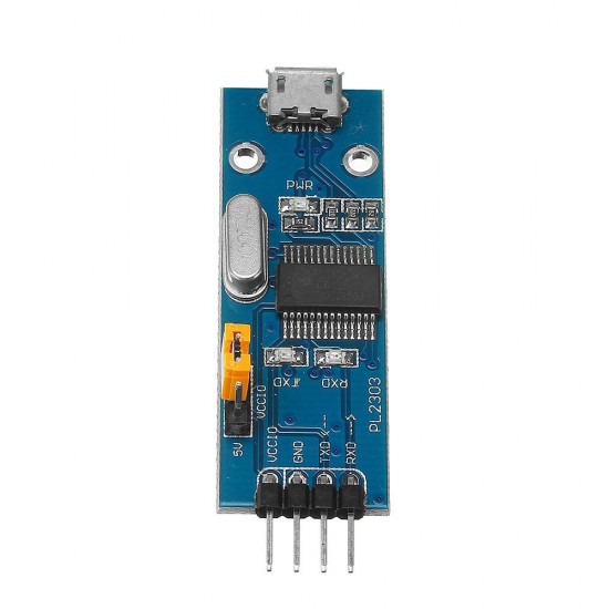 PL2303 USB To UART TTL Converter Mini Board LED TXD RXD PWR 3.3V/5V Output Serial Module