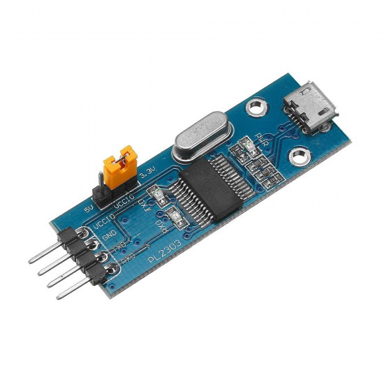 PL2303 USB To UART TTL Converter Mini Board LED TXD RXD PWR 3.3V/5V Output Serial Module PL2303 USB To UART TTL Converter Mini Board LED TXD RXD PWR 3.3V/5V Output Serial Module