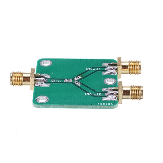 RF Power Splitter RF Microwave Resistance Power Divider Splitter 1 to 2 Combiner SMA DC-5GHz Radio Frequency Divider