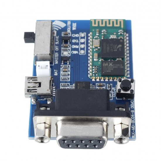 RS232 Bluetooth Serial Adapter Board Communication Master Slave 2 Modes Mini USB Bluetooth Serial Port Profile Module 5V