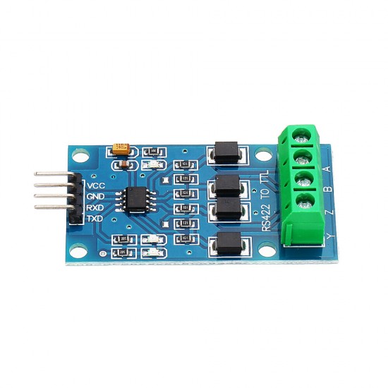 RS422 to TTL Transfers Module Bidirectional Signals Full Duplex 422 to Microcontroller MAX490 TTL Converter Module