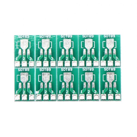 SOT89/SOT223 to SIP Patch Transfer Adapter Board SIP Pitch 2.54mm PCB Tin Plate SOT89/SOT223 to SIP Patch Transfer Adapter Board SIP Pitch 2.54mm PCB Tin Plate