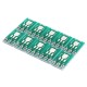 SOT89/SOT223 to SIP Patch Transfer Adapter Board SIP Pitch 2.54mm PCB Tin Plate SOT89/SOT223 to SIP Patch Transfer Adapter Board SIP Pitch 2.54mm PCB Tin Plate
