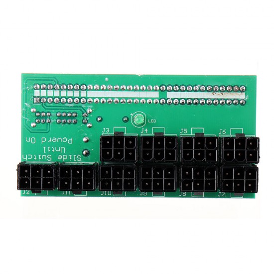 Server Power Conversion Board to 6pin Adapter 12V Graphics Card Converter Board 10x 6Pin Server Power Conversion Board to 6pin Adapter 12V Graphics Card Converter Board 10x 6Pin