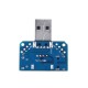 USB Adapter Board Male to Female Micro Type-C 4P 2.54mm USB4 Module Converter