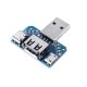 USB Adapter Board Male to Female Micro Type-C 4P 2.54mm USB4 Module Converter USB Adapter Board Male to Female Micro Type-C 4P 2.54mm USB4 Module Converter