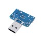 USB Adapter Board Male to Female Micro Type-C 4P 2.54mm USB4 Module Converter