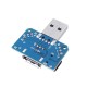 USB Adapter Board Male to Female Micro Type-C 4P 2.54mm USB4 Module Converter