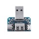 USB Adapter Board Male to Female Micro Type-C 4P 2.54mm USB4 Module Converter USB Adapter Board Male to Female Micro Type-C 4P 2.54mm USB4 Module Converter
