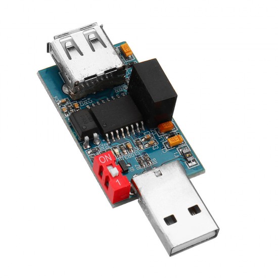 USB Isolator USB to USB Optocoupler Isolation Module Coupled Protection Board ADUM3160 Isolation Voltage 2500V