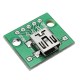 USB To DIP Female Head Mini-5P Patch To DIP 2.54mm Adapter Board