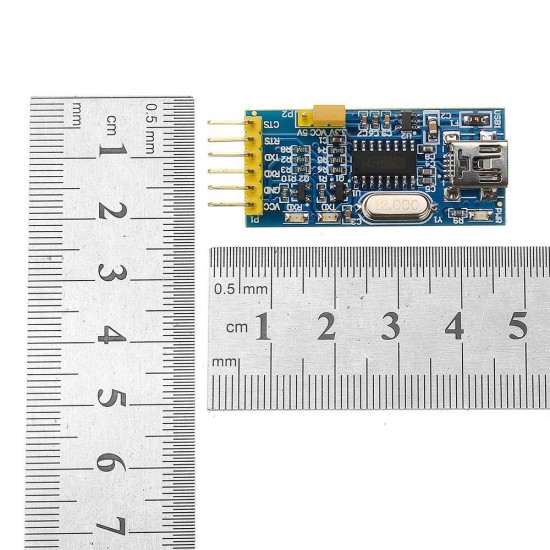 USB to TTL Serial Port Module CH340 Adapter Supports 3.3V/5V System With Control Signal