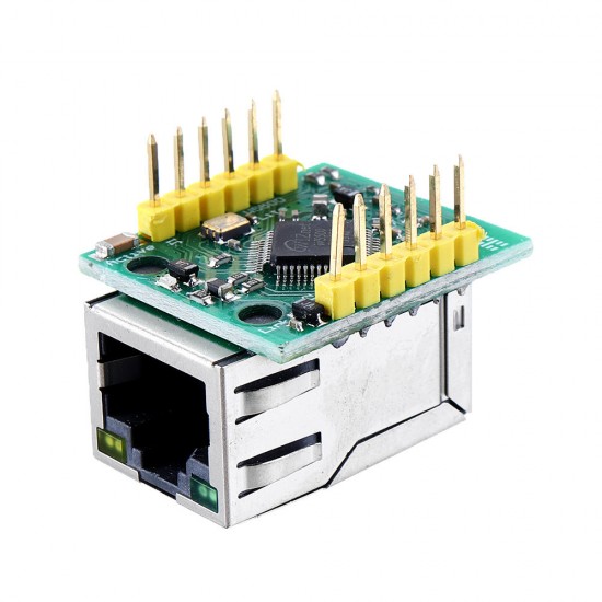 USR-ES1 W5500 Chip SPI to LAN Ethernet Converter TCP/IP Module WIZ820io USR-ES1 W5500 Chip SPI to LAN Ethernet Converter TCP/IP Module WIZ820io