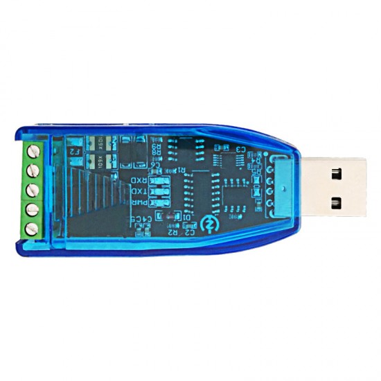 ZK-H485 USB to RS485 Communication Module TVS Protection Short Circuit Protection Automatic Flow CH340E Solated Industrial Grade ZK-H485 USB to RS485 Communication Module TVS Protection Short Circuit Protection Automatic Flow CH340E Solated Industrial Grade