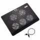 5 Fans LED USB Port Cooling Stand Pad Cooler for 17 inch Laptop Notebook
