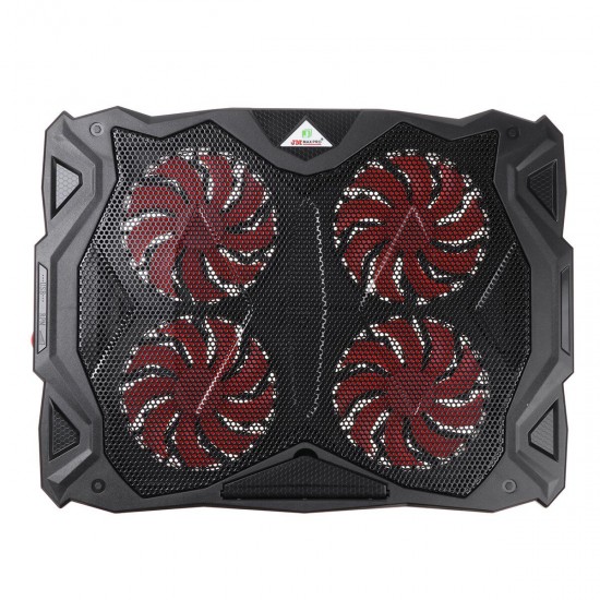 Foldable Laptop Cooling Pad Radiator Laptop Stand 1100Rpm 4 Fans USB Lifting Cooling Bracket for 17'' Notebook Foldable Laptop Cooling Pad Radiator Laptop Stand 1100Rpm 4 Fans USB Lifting Cooling Bracket for 17'' Notebook