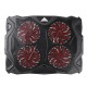 Foldable Laptop Cooling Pad Radiator Laptop Stand 1100Rpm 4 Fans USB Lifting Cooling Bracket for 17'' Notebook Foldable Laptop Cooling Pad Radiator Laptop Stand 1100Rpm 4 Fans USB Lifting Cooling Bracket for 17'' Notebook