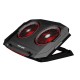 Gaming Laptop Cooler Radiator Cooling Stand Pad 2 Fans USB Adjustable Lifting Bracket for 17 Inch Notebook SSRQ-020S1