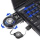 Mini Vacuum Blue LED USB Air Extracting Cooling Fan for Laptop