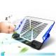 CF-6542-B Genuine USB Laptop Cooler Cooling Pad Base Led Notebook Cooler Computer USB Fan Stand For Laptop PC 12-17 Inch