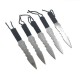 1 PCS Stainless Steel Puerh Tea Knife Needle Puer Knife Cone Thickening Outdoor EDC Tool 1 PCS Stainless Steel Puerh Tea Knife Needle Puer Knife Cone Thickening Outdoor EDC Tool