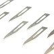 10pcs #11 Carbon Steel Surgical Scalpel Blades + 1pc #3 Handle 10pcs #11 Carbon Steel Surgical Scalpel Blades + 1pc #3 Handle