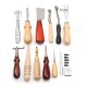 13pcs Leather Craft DIY Tool Hand Stitching Cutter Sewing Awl Tools Kit