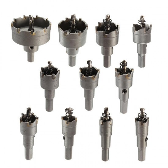 16-50mm Carbide Tip Drill Bit Metal Wood Alloy Cutter Hole Saw Tool