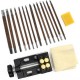 18PCS Wood Carving Tool Seal Engraving Cutter Stone Carving Craft Tools 18PCS Wood Carving Tool Seal Engraving Cutter Stone Carving Craft Tools