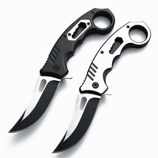 20CM Folding Knifee Survival Knive Hunting Camping Multi High Hardness Military Survival Outdoor Survival in the Wild Knifee Tools