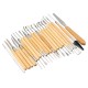 22Pcs Pottery Clay Tool Set Sculpting Polymer Modeling Art Carving DIY Kits